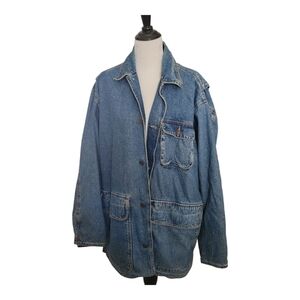Vintage EUC Levi Strauss Mens Large Jean Jacket